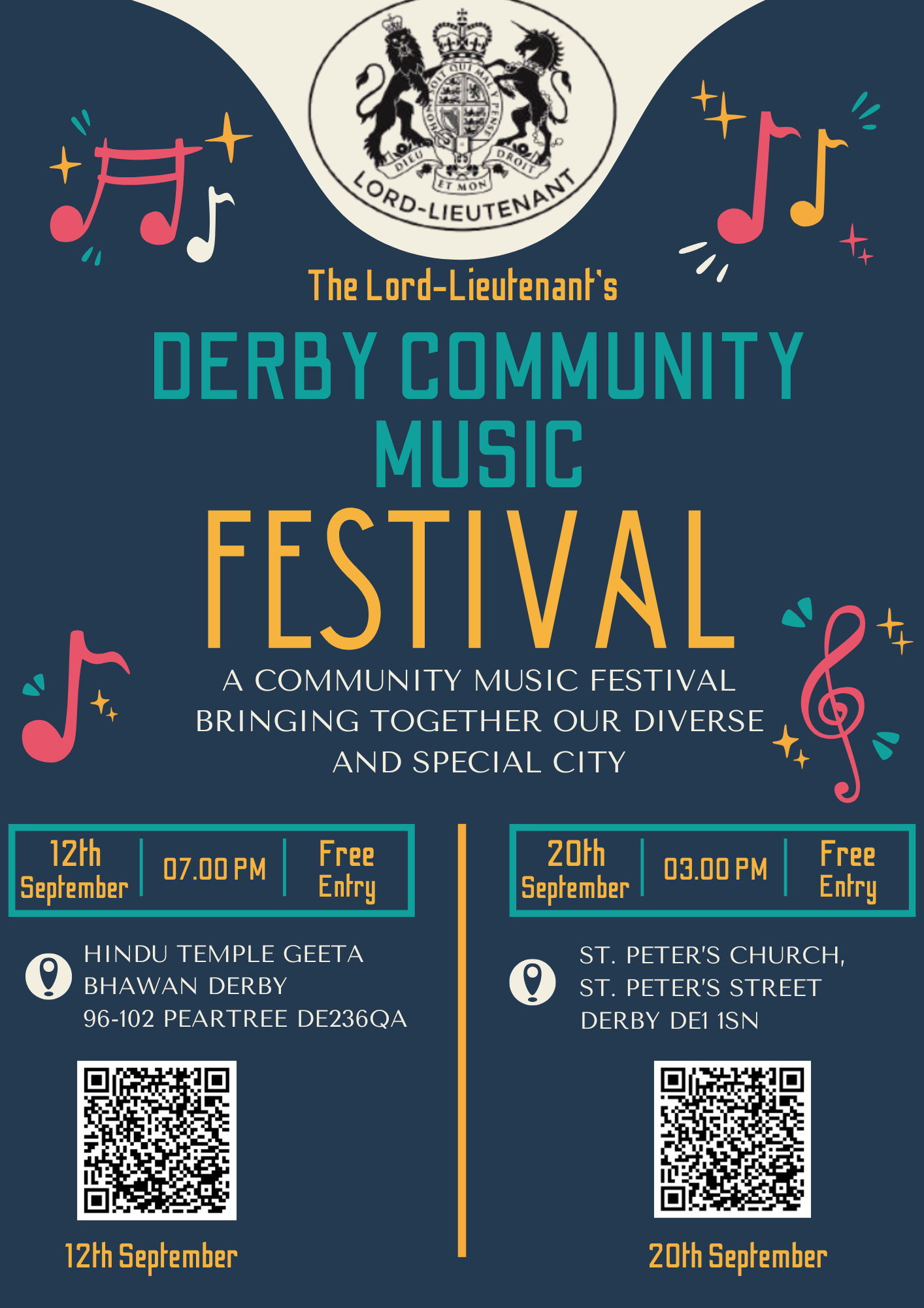 DERBY COMMUNITY MUSIC FESTIVAL